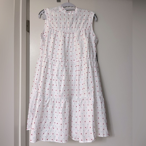 ModCloth Tiered Sleeveless Shift Dress XS - Picture 1 of 4